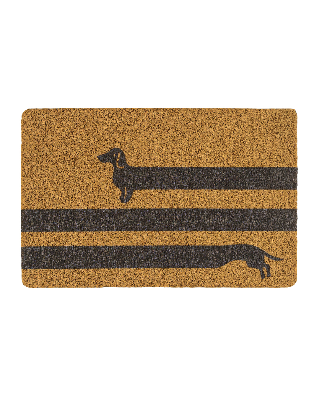 Zerbino moderno - Passo Bassotto - marrone, nero, bassotto, cane