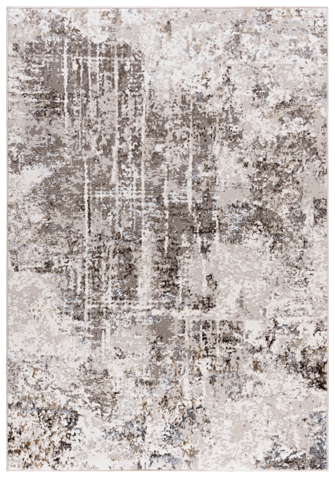 Tappeto moderno astratto beige I225B BOSTON