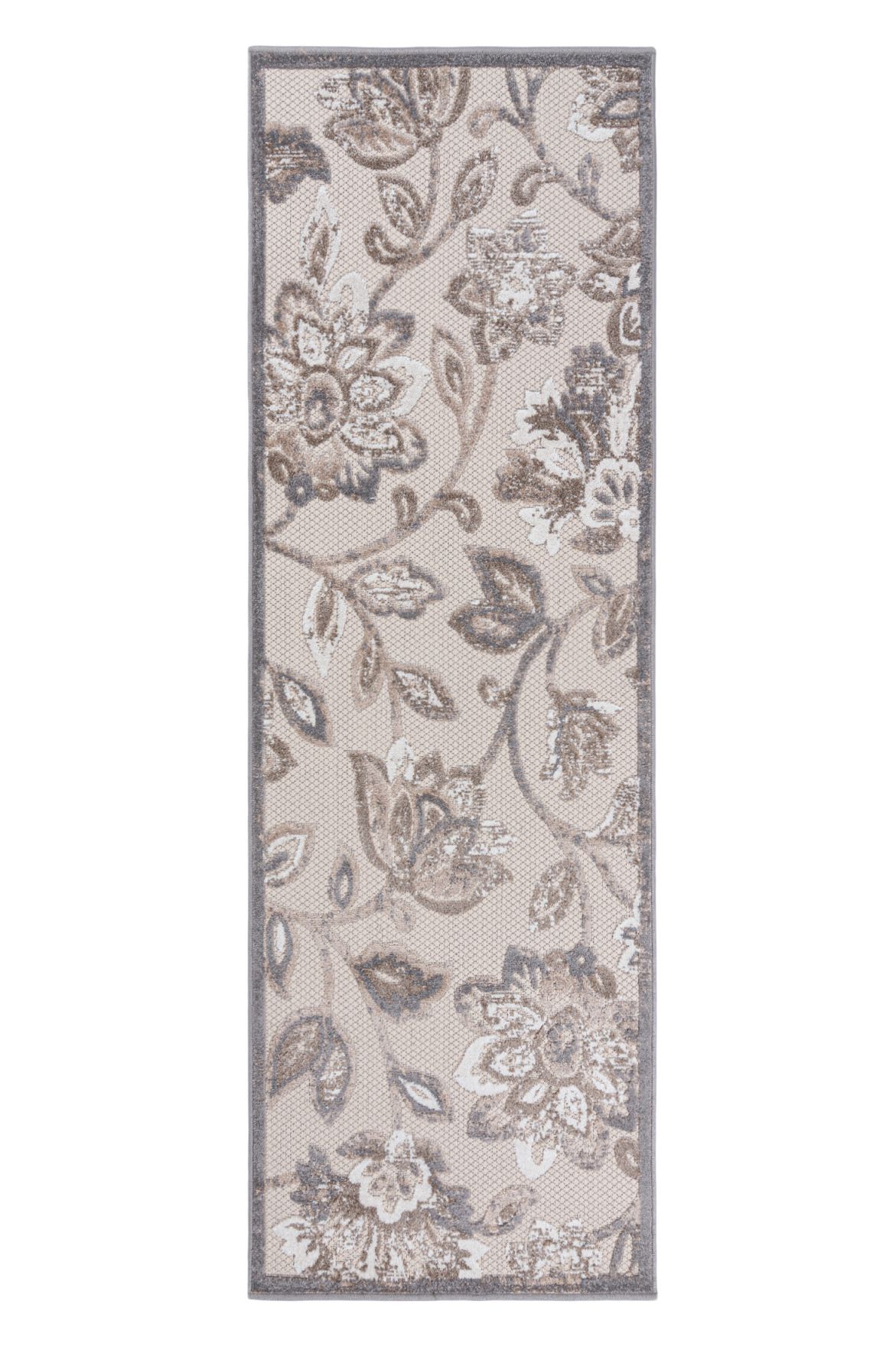 Tappeto per balconi e terrazze per esterni / interni a due livelli AVENTURA EC93B CREMA - beige, impermeabile