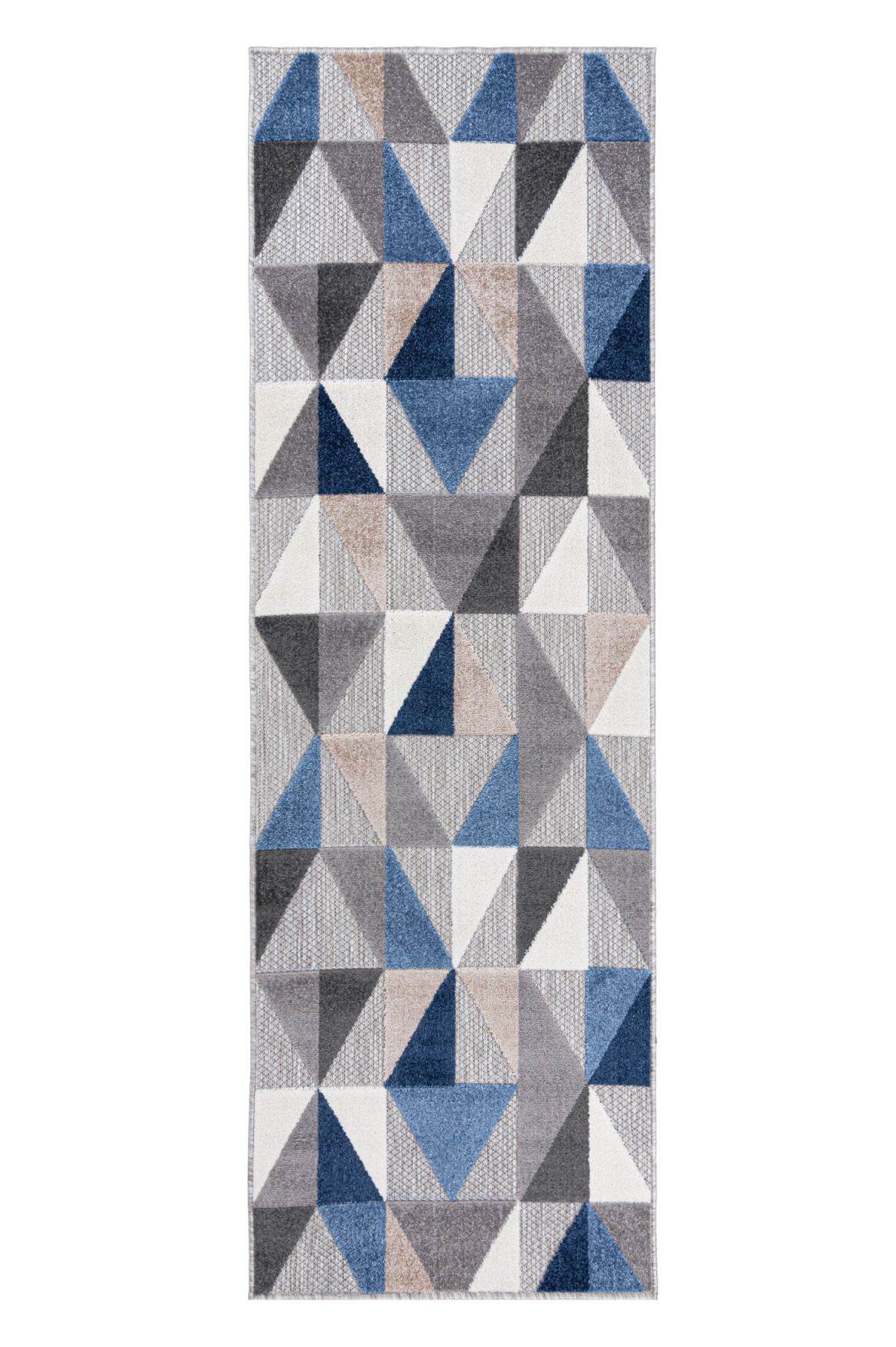 Tappeto per balconi e terrazze da esterno/interno AVENTURA EC96A grigio - grigio, blu, impermeabile