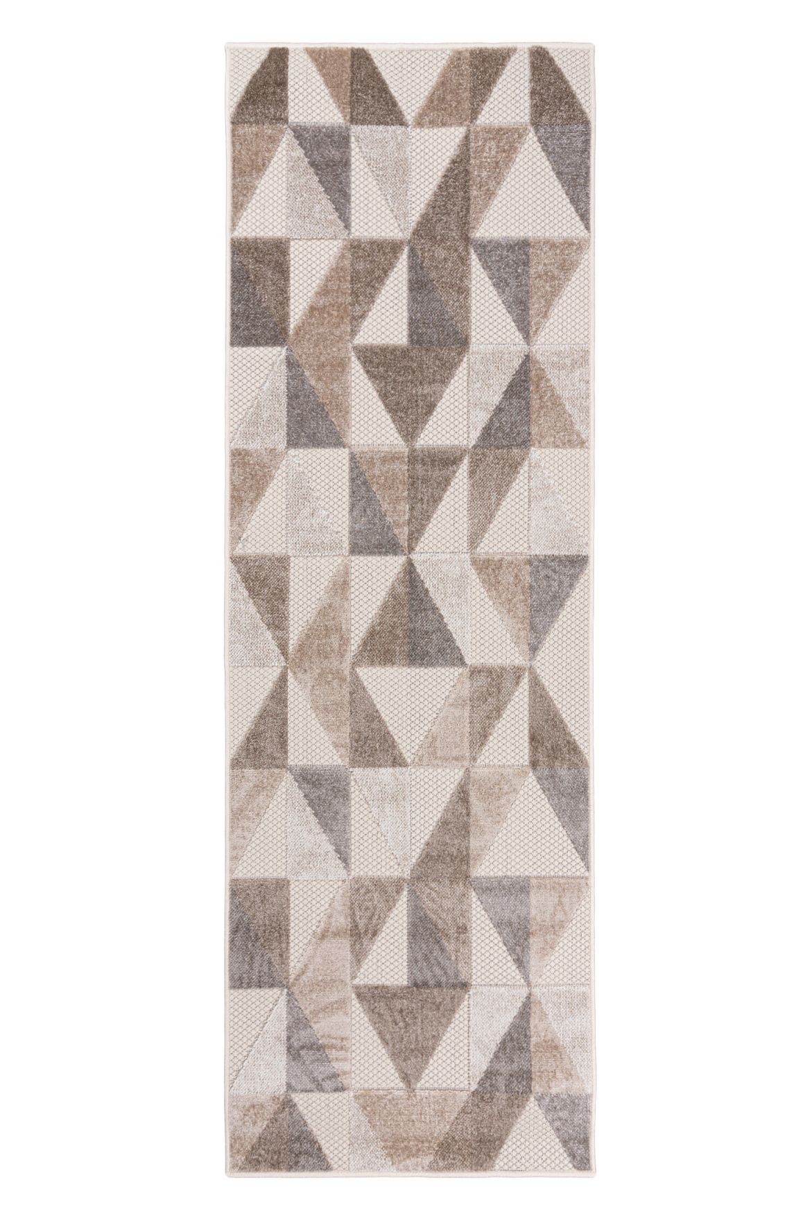 Tappeto per balconi e terrazzi per esterni / interni a due piani AVENTURA EC96E CREMA - beige, impermeabile