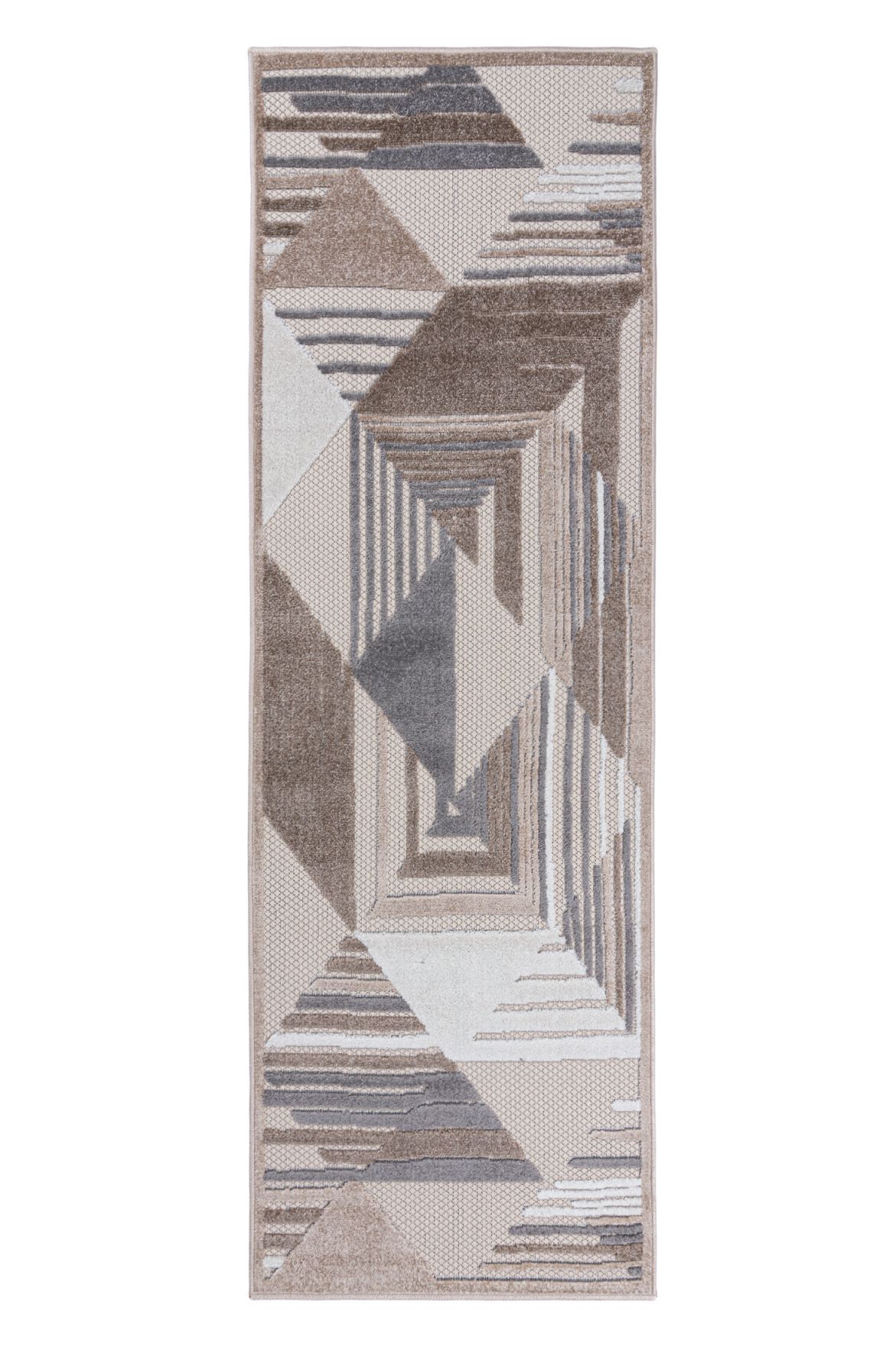 Tappeto per balconi e terrazze da esterno/interno AVENTURA ED12C CREMA - beige, impermeabile