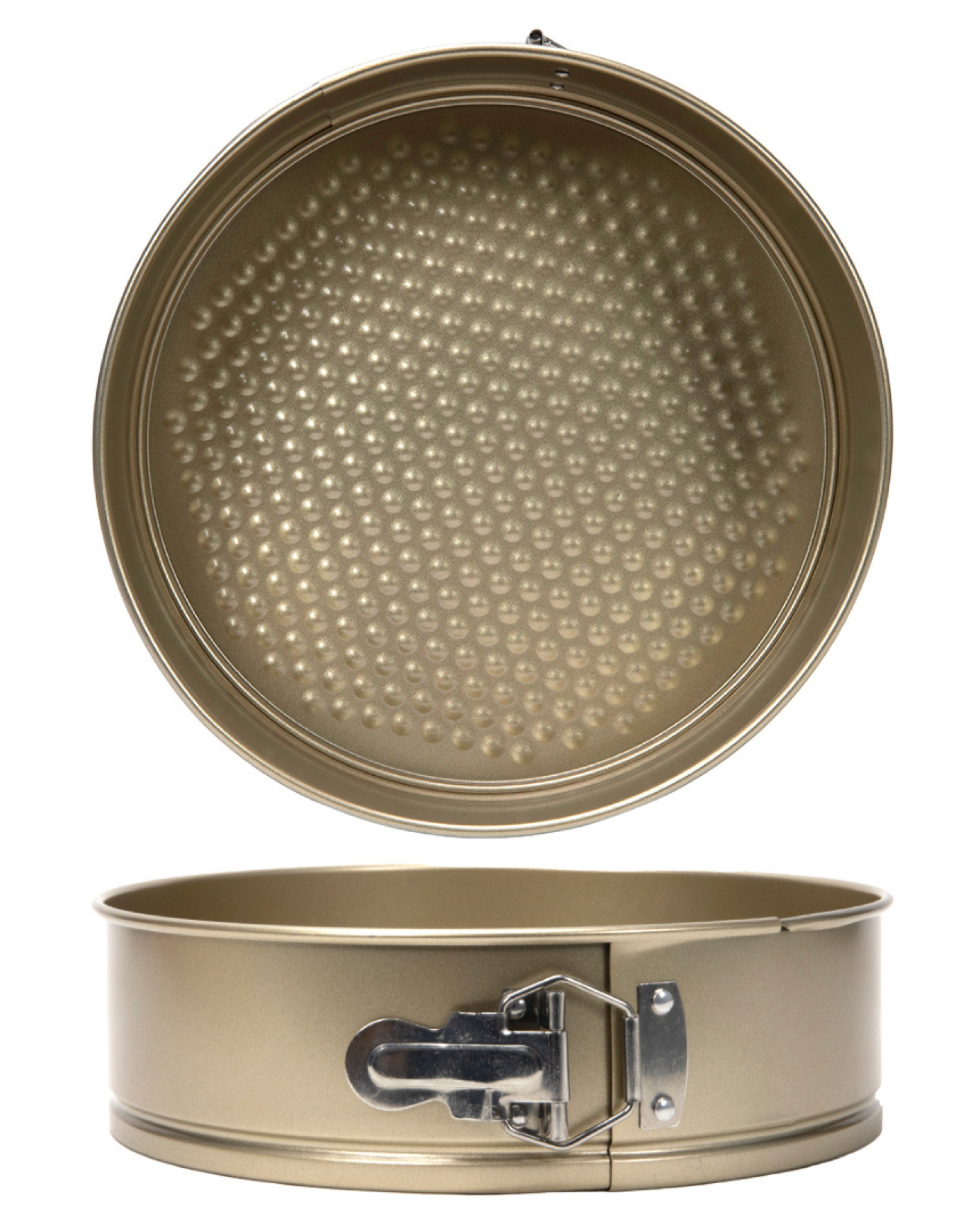 Stampo rotondo per torta 28 cm con rivestimento antiaderente – Forno Roti – moderno, dorato