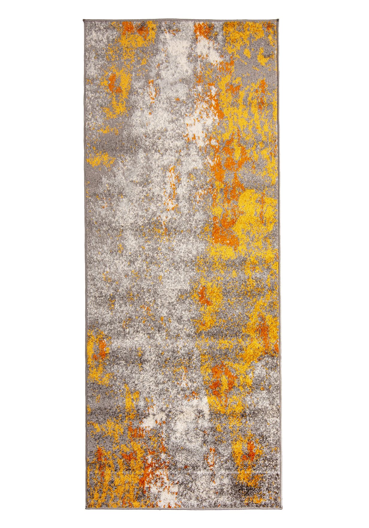 Tappeto per ingresso e cucina Modern SPRING H172A DARK YELLOW - giallo, grigio