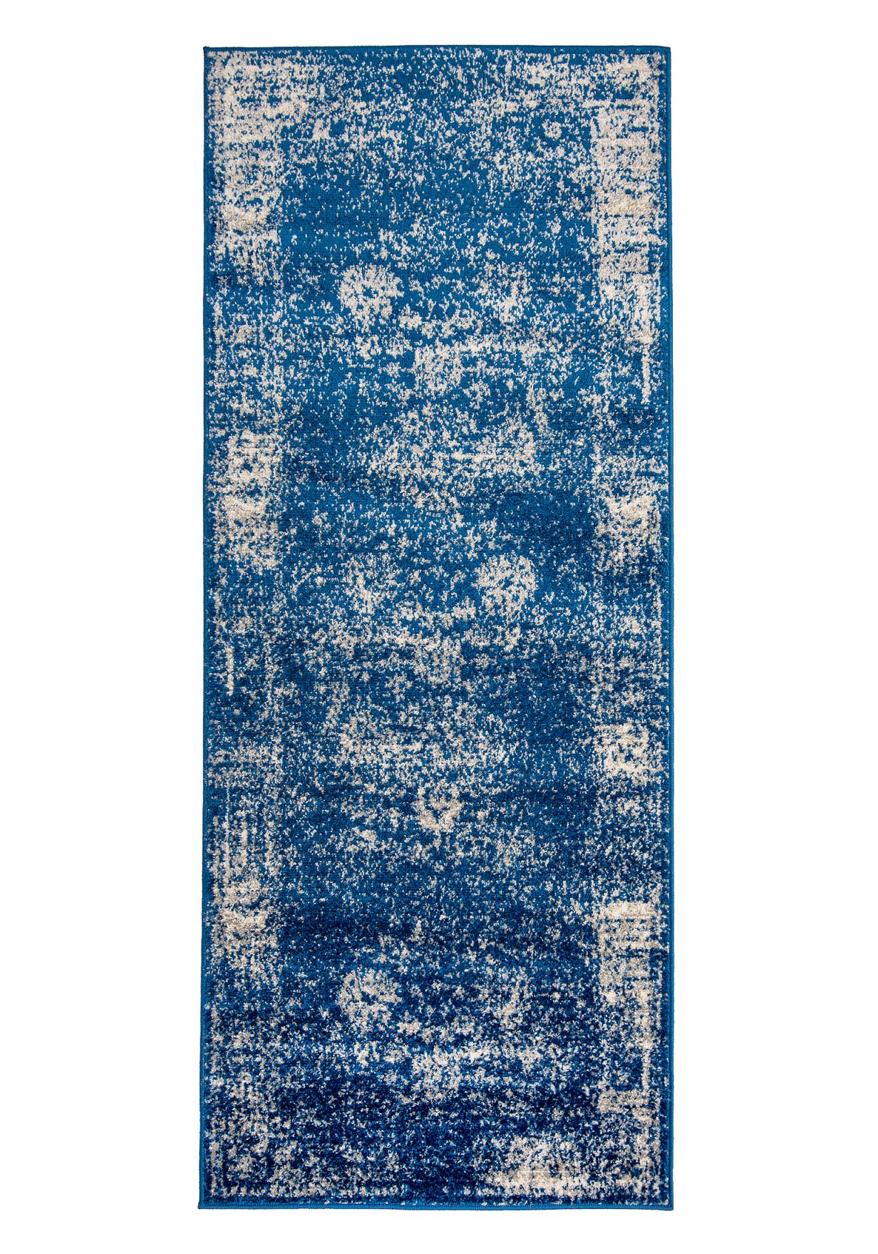Tappeto per ingresso e cucina orientale vintage ALESTA H183A NAVY - blu