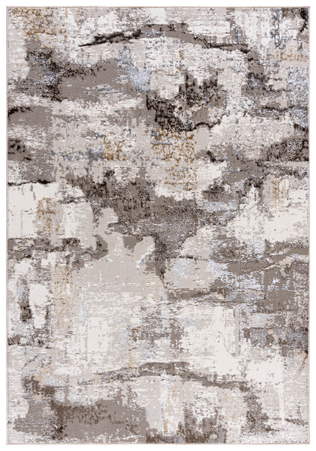 Tappeto moderno astratto beige I187B BOSTON