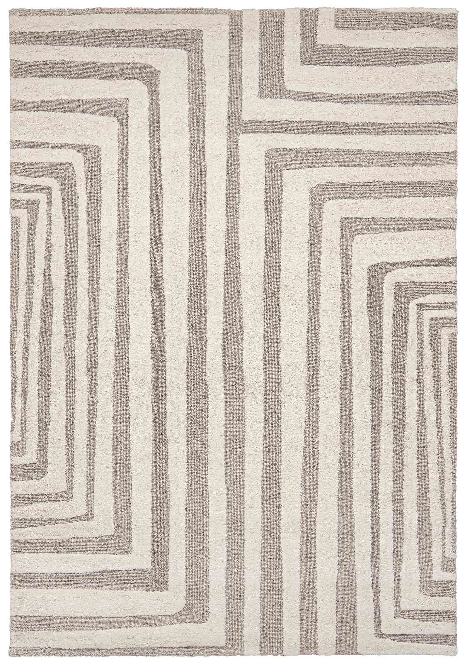 Tappeto in lana LATSIA LTS-04 Crema