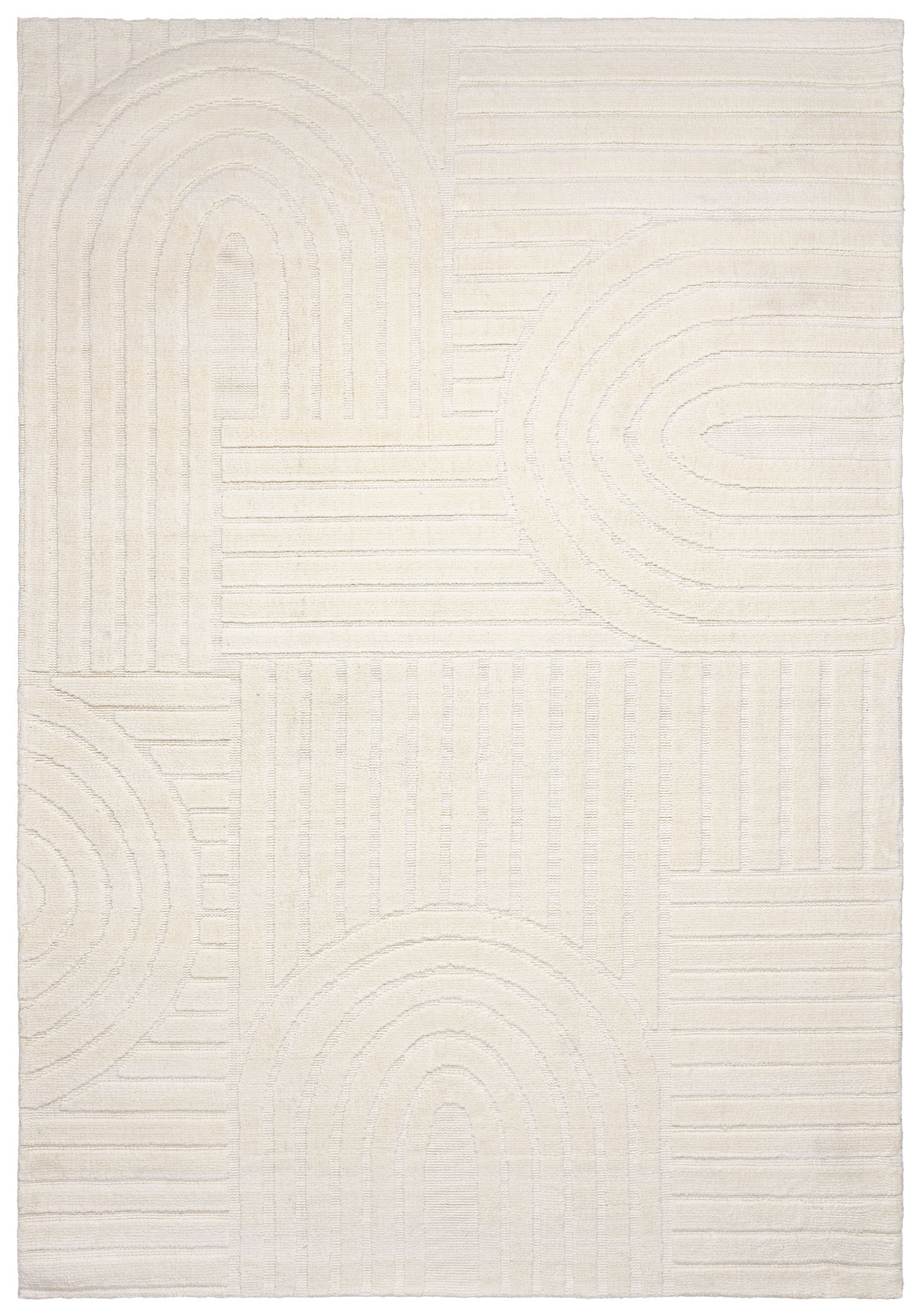 Tappeto a due livelli MISATO MSA-12 Crema