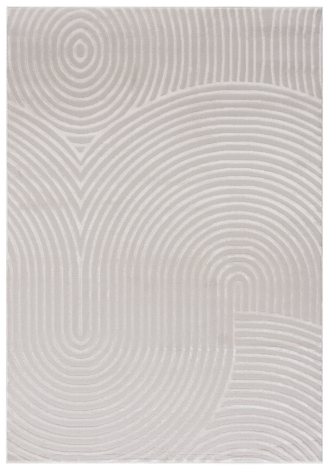 Tappeto moderno crema con archi geometrici NG83B ELLEN