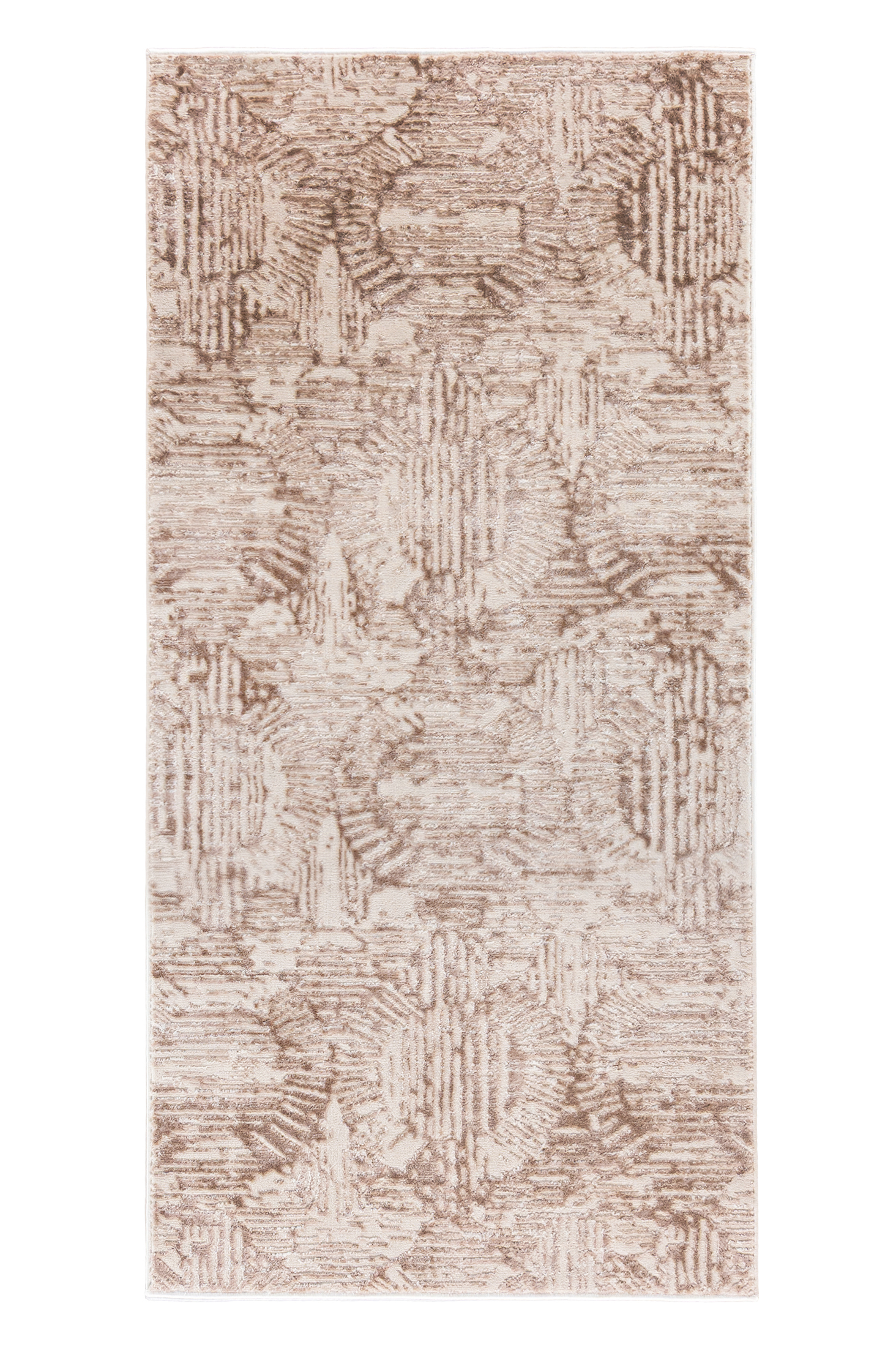 Tappeto corridoio in stile moderno - Sicilia Crema - beige, crema