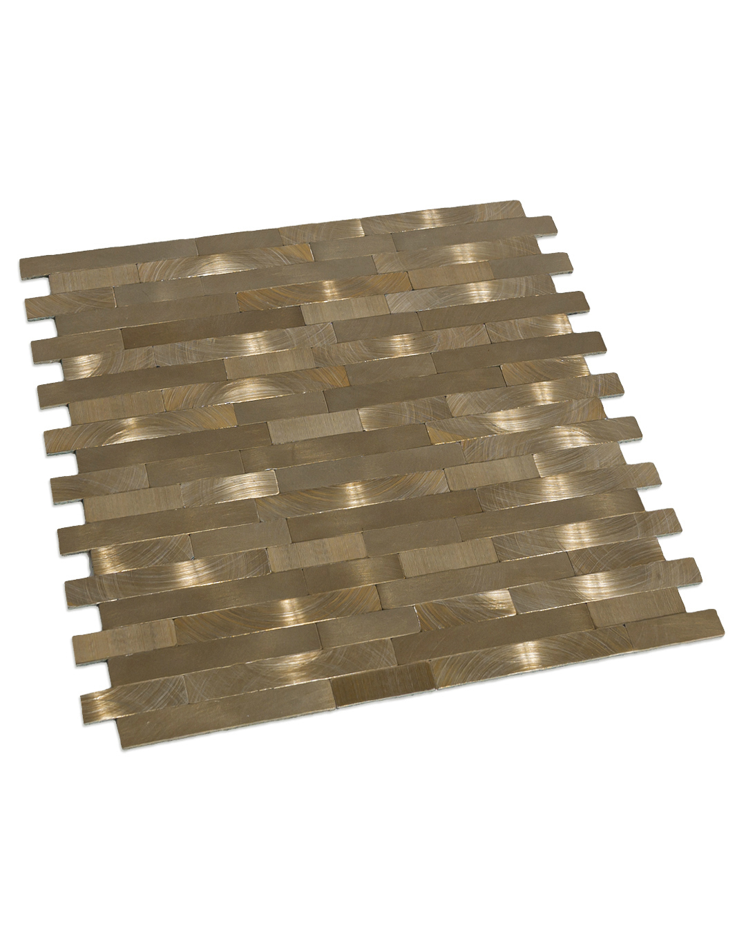 Piastrelle autoadesive - Cocco Bronzo - marroni, oro 1 pz.