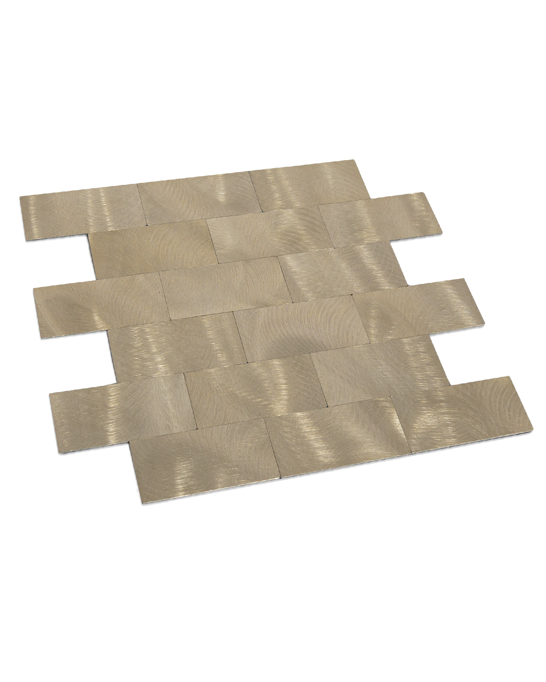 Piastrelle autoadesive - Lime Oro - oro 1 pz.