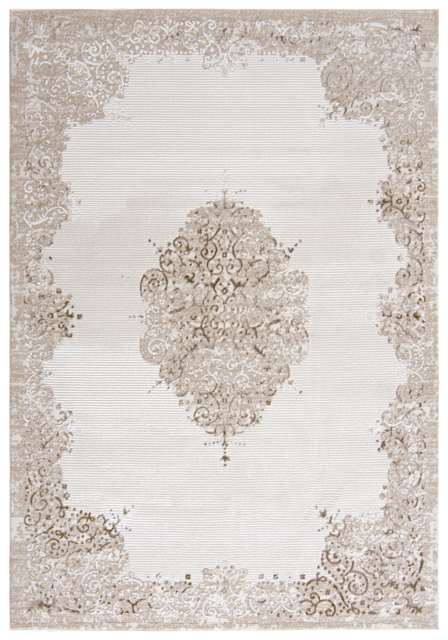 Tappeto beige / crema TV44A HERA - classico, cornice, beige, crema