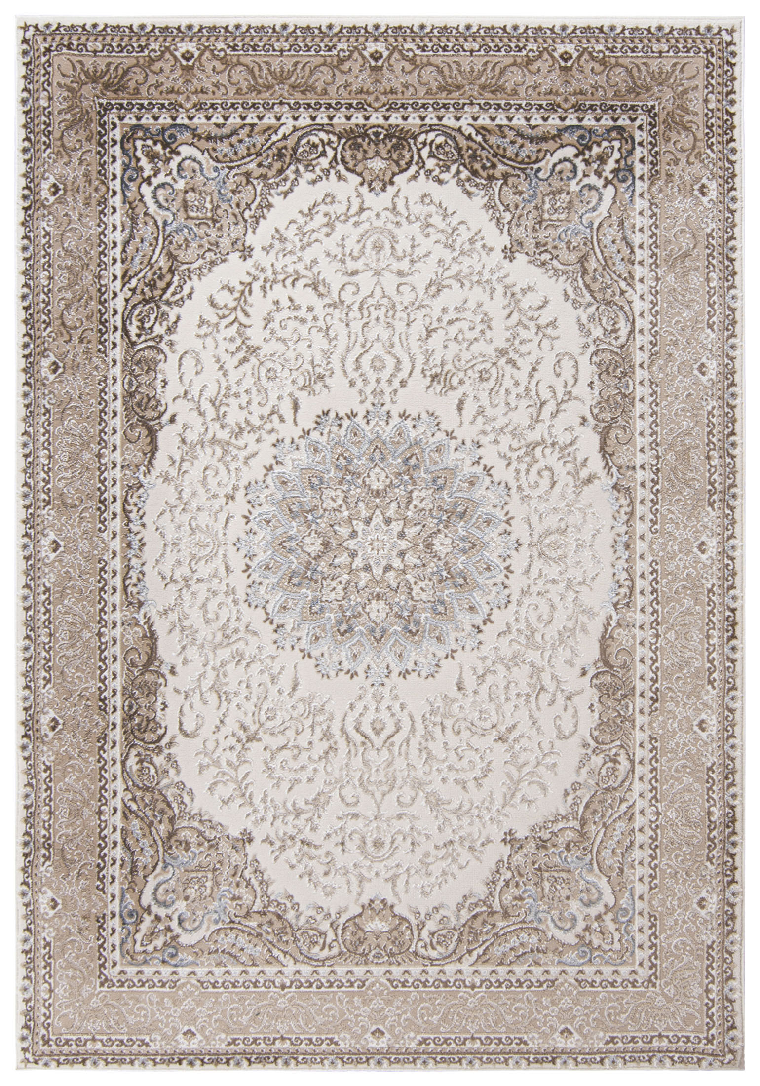 Tappeto tradizionale a due livelli HERA TZ20E - beige, crema