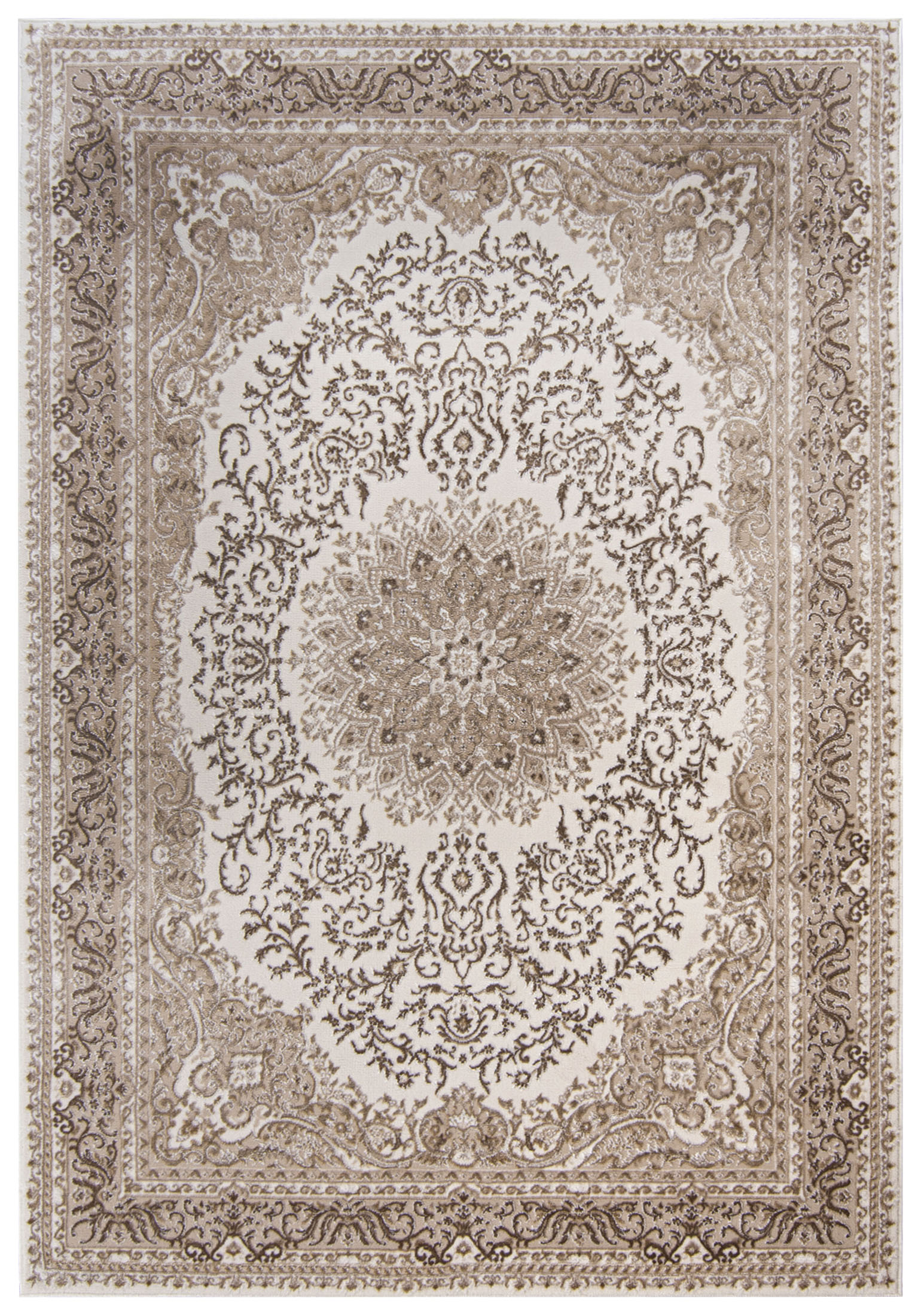 Tappeto tradizionale a due livelli HERA TZ20F - beige, crema
